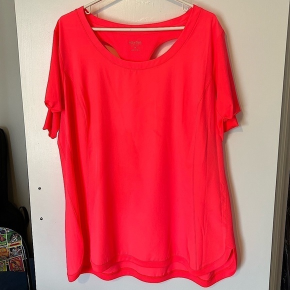 NWOT Calvin Klein Performance Women’s Plus Workout Shirt, 3X - Picture 4 of 9